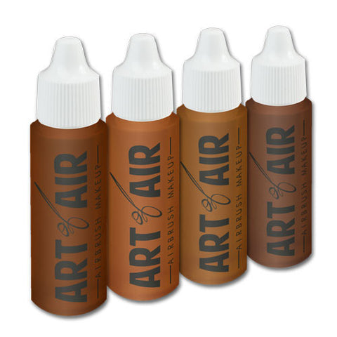 Foundation Dark Skin Shade Tone Set